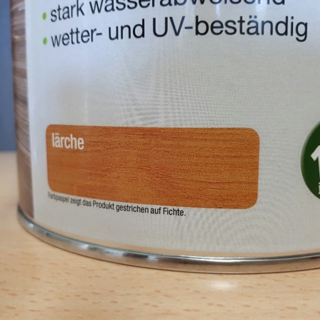 Hartholz-Pflege-Öl – Holzschutz im Außenbereich – farblos / lärche